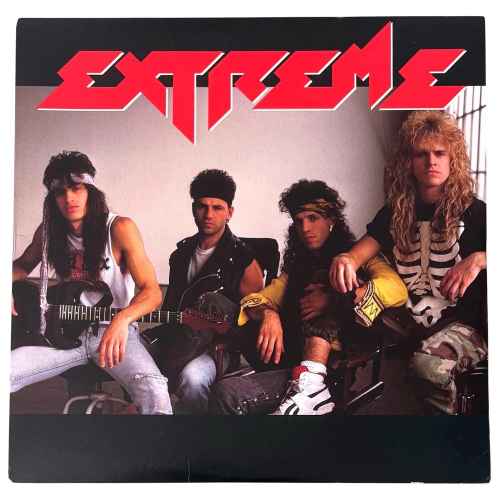 Extreme Self-Titled Debut Vinyl LP 1989 A&M Records SP-5238 Funk Metal Rock